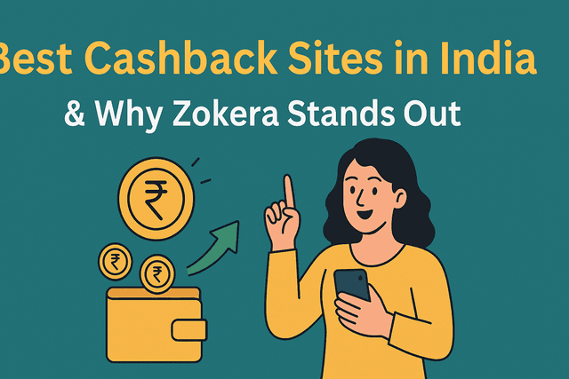 Best Cashback Sites in India & Why Zokera Stands Out (2025 Guide)