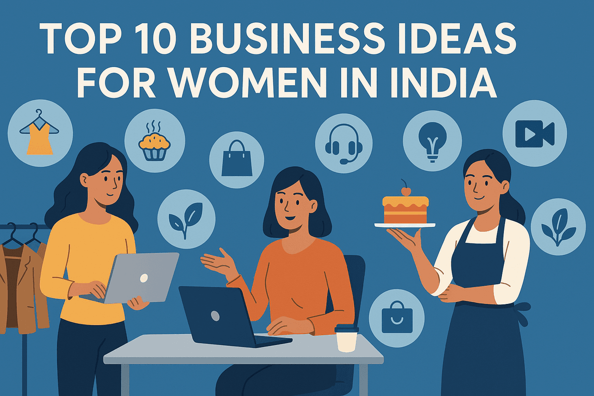 Top 10 Business Ideas for Women in India 2026 (Low Cost)