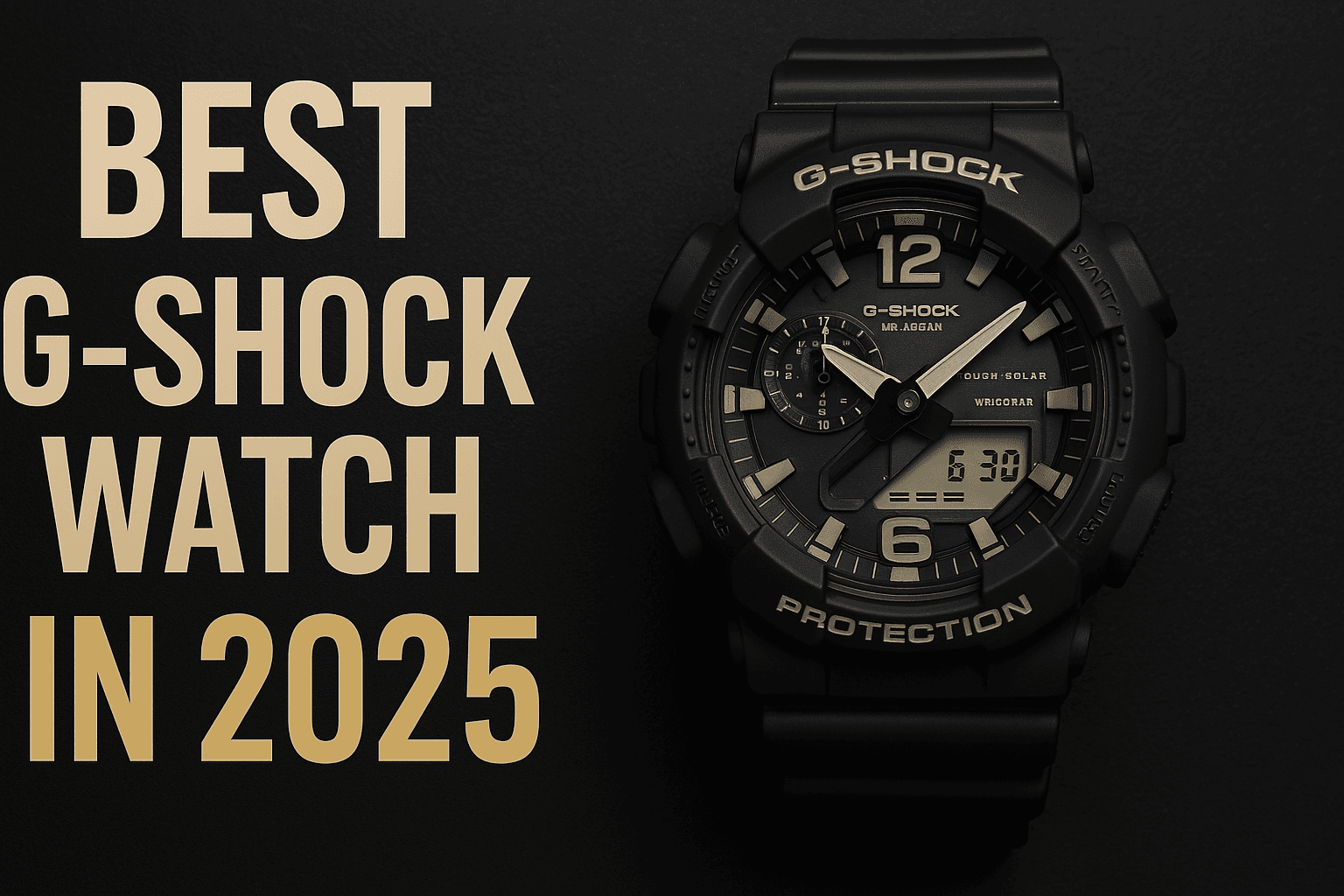 Best G-Shock Watch in 2025 – Ultimate Guide to Toughness, Tech & Style