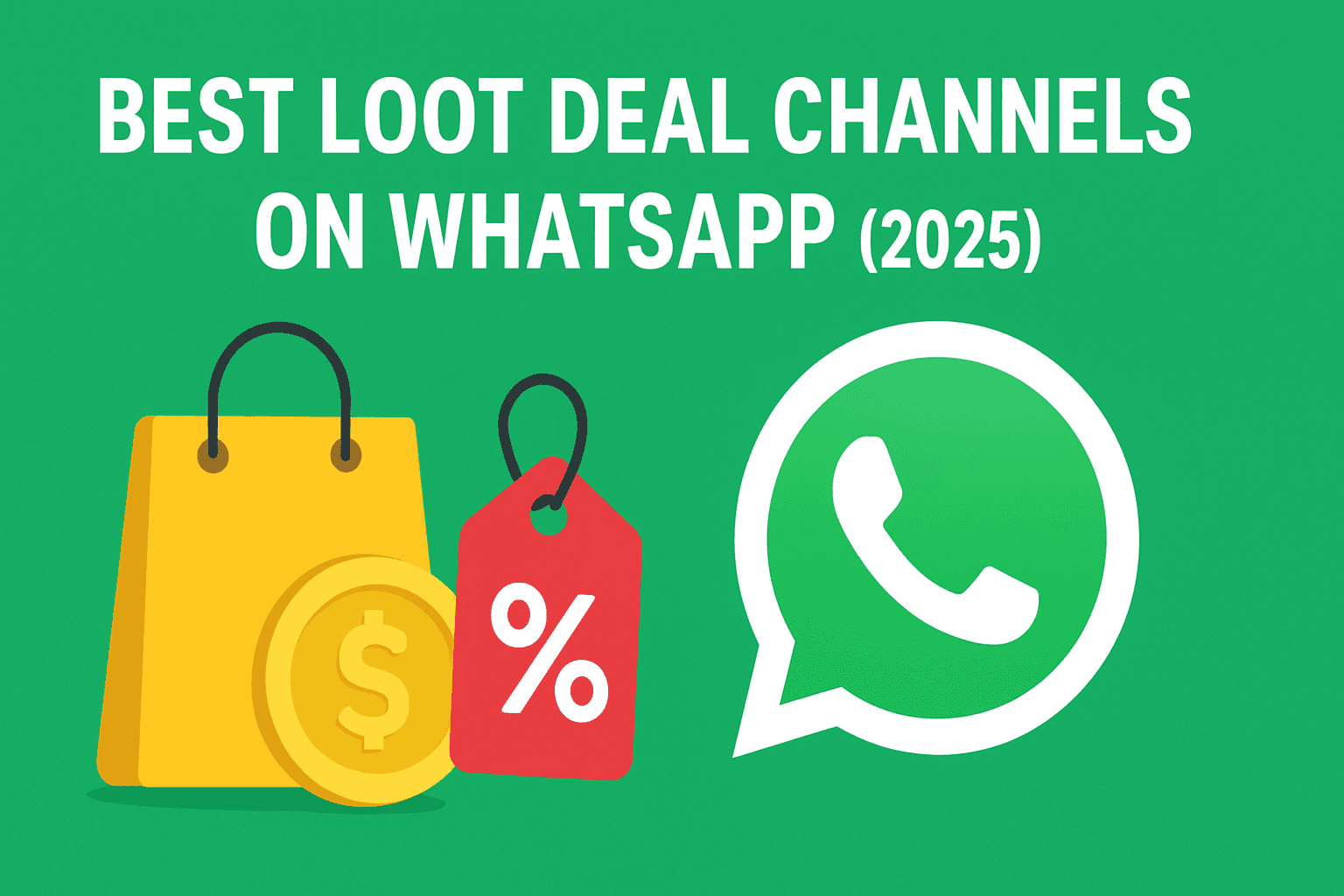 Best Loot Deal Channels on WhatsApp (2025) – Save More Every Day
