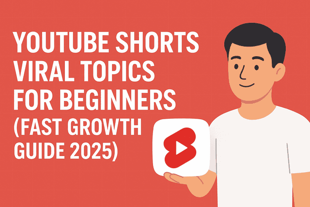YouTube Shorts Viral Topics for Beginners (Fast Growth Guide 2025)