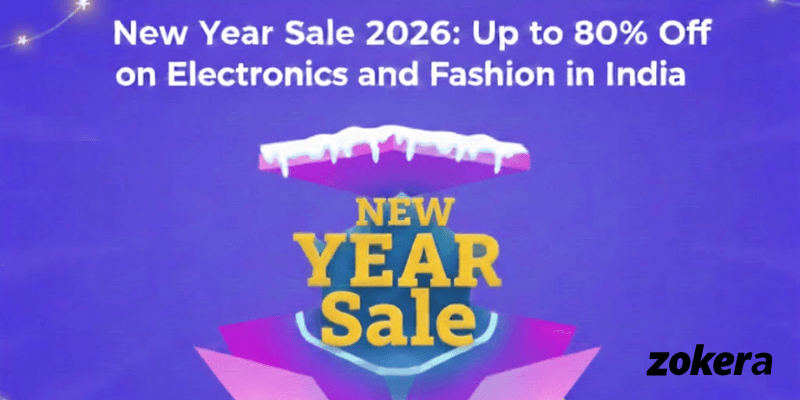 New Year Sale 2026: Up to 80% Off on Electronics and Fashion in India