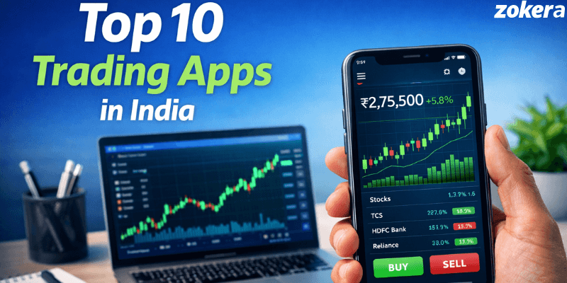 Best Stock Trading Apps in India (2026) – Top 10 Apps with Lowest Brokerage & Fast Trading
