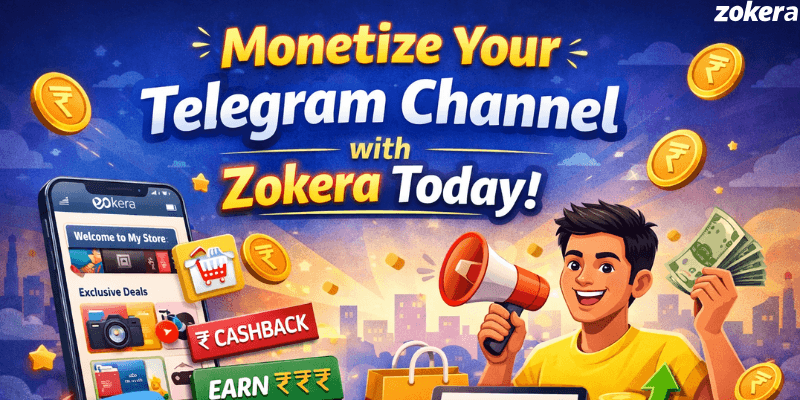 How to Monetize Your Telegram Channel with Zokera Today in India (2026 Guide)