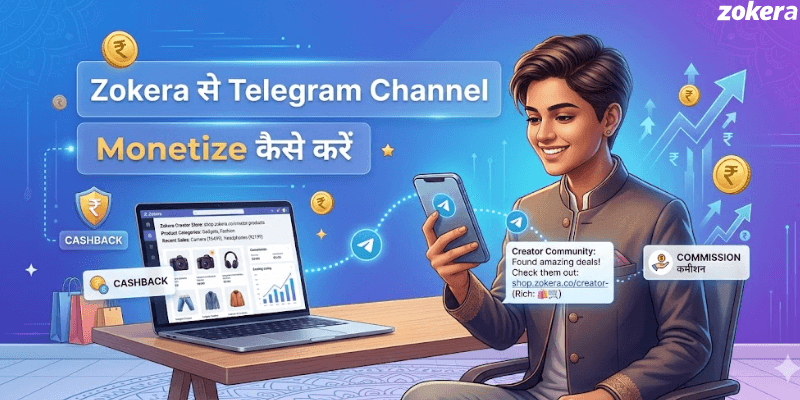 Zokera से अपना Telegram Channel Monetize कैसे करें?