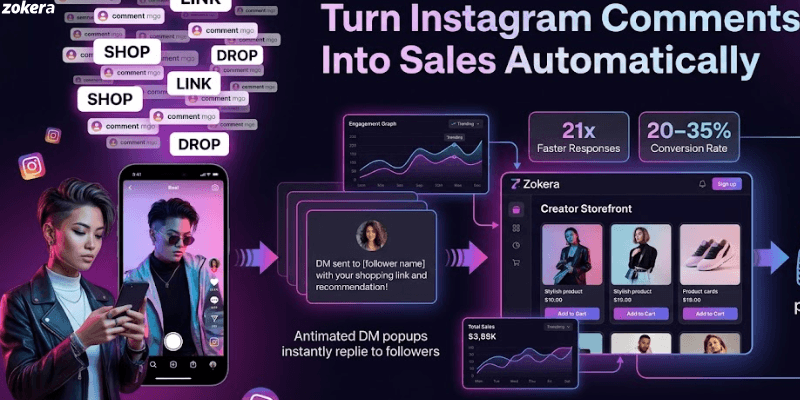  How Zokera's Auto-DM Tech Increases Your Conversion Rate