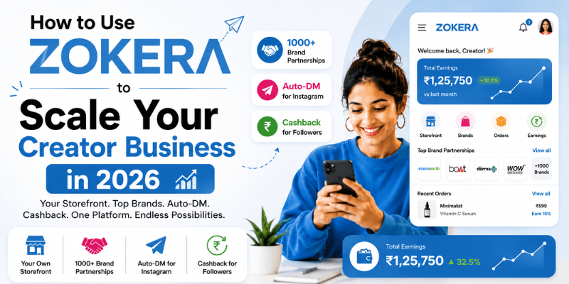 How to Use Zokera to Scale Your Creator Business in 2026