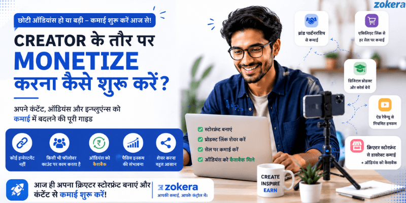 Zero से Creator तक: आज से ही Monetize करना शुरू करें