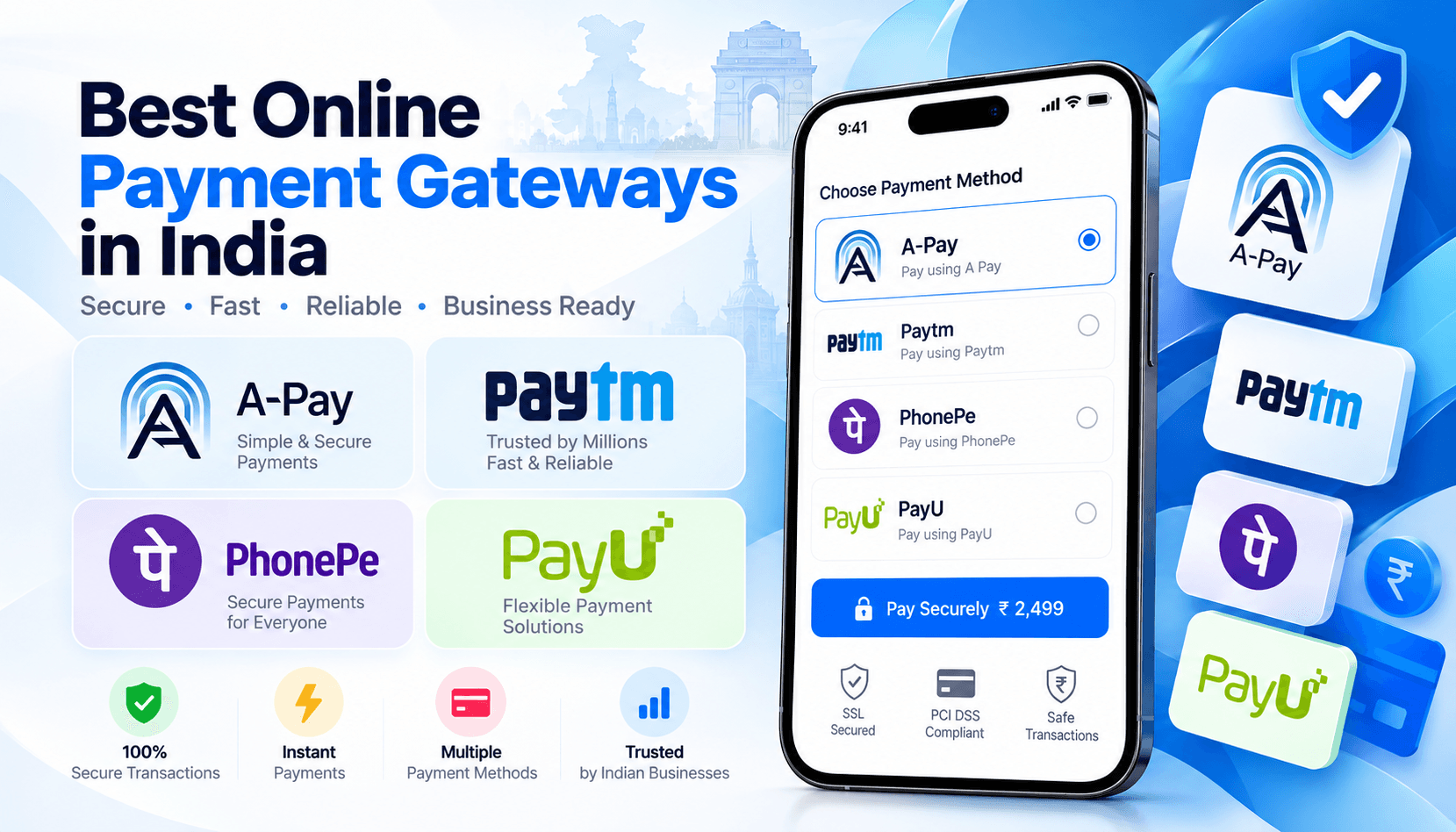 Top 10 Best Online Payment Gateways in India (2025)