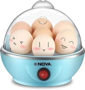 NOVA Blue Electric Egg Boiler NEC 1530 Egg Cooker