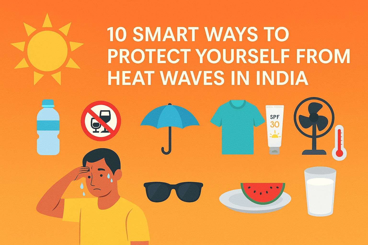 10 Effective Ways to Protect Yourself from Heat Waves in India