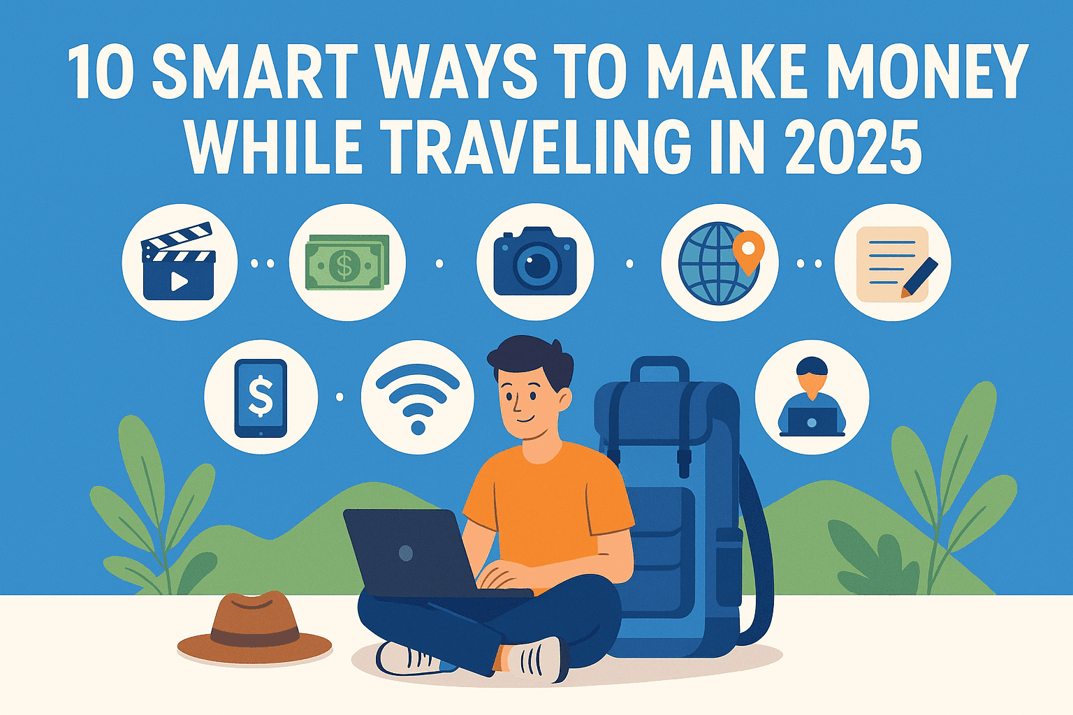 10 Smart Ways to Make Money While Traveling in 2025