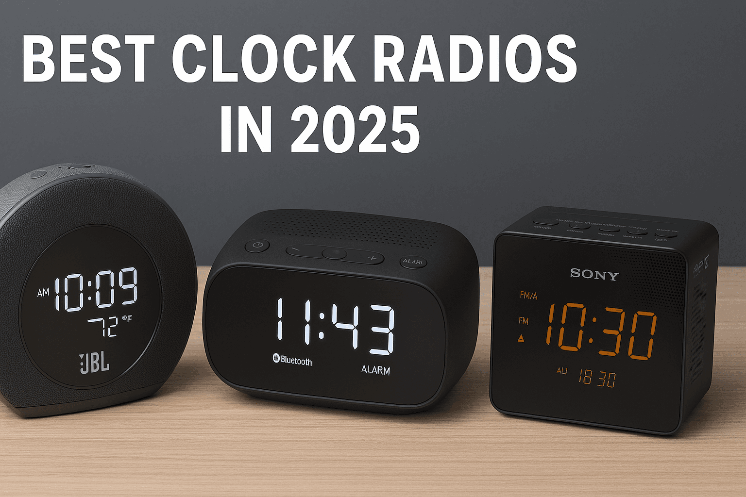 Best Clock Radios in 2025 – Wake Up Smarter Every Day