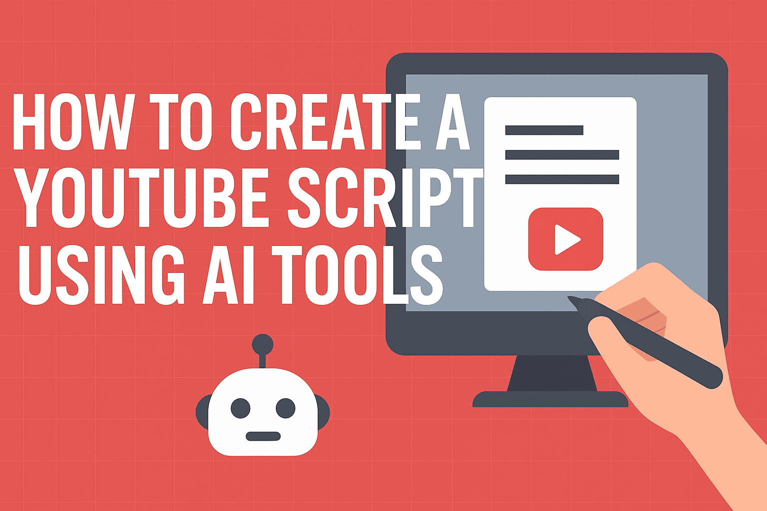 How to Create a YouTube Script Using AI Tools (Beginner-Friendly Guide 2025)