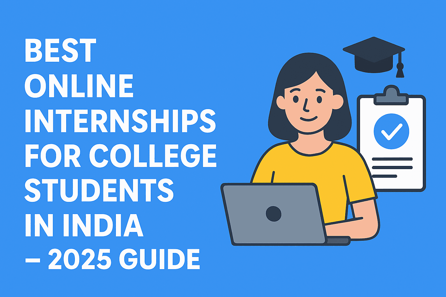 Best Online Internships for College Students in India (Paid & Free) – 2025