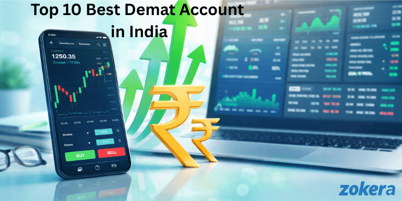 Top 10 Best Demat Account in India (2026) – Charges, Brokerage & Free Opening