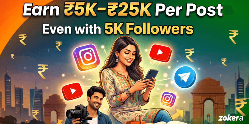 How to Make Money from Your Social Media Following in India