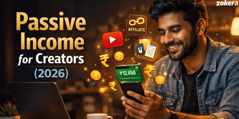 How to Earn Passive Income as a Content Creator (2026 Guide)