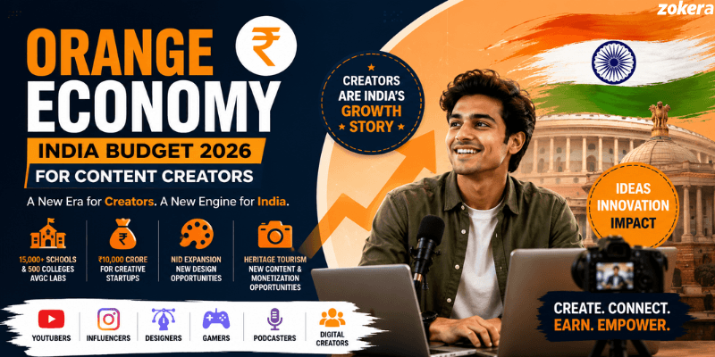 Orange Economy India: How Budget 2026 Is Changing the Game for Content Creators