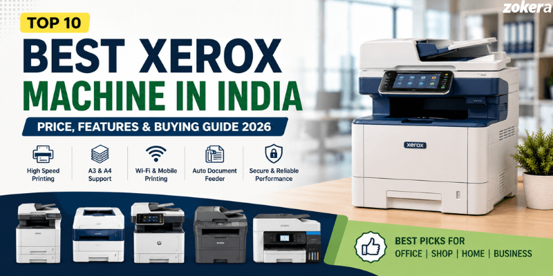 10 Best Xerox Machines in India (2026) for Office, Shop & Business Use