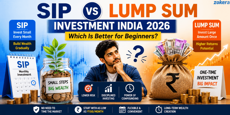 SIP vs Lump Sum Investment: Which One Is Better for Beginners in India 2026