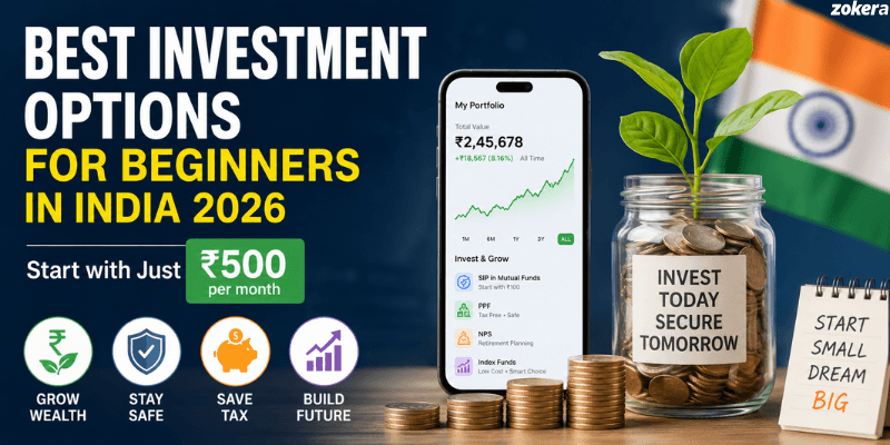 Best Investment Options for Beginners in India 2026: A Step-by-Step Guide