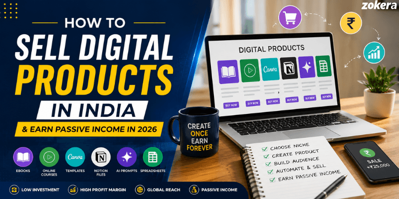 How to Sell Digital Products in India and Earn Passive Income in 2026