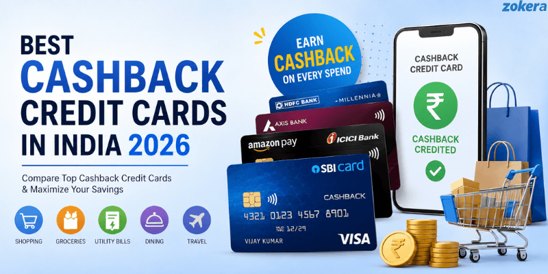Best Cashback Credit Cards in India 2026: Compare Top Cards for Maximum Savings