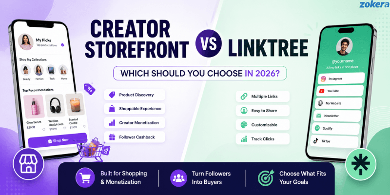 Creator Storefront vs Linktree: Which Should You Choose in 2026?